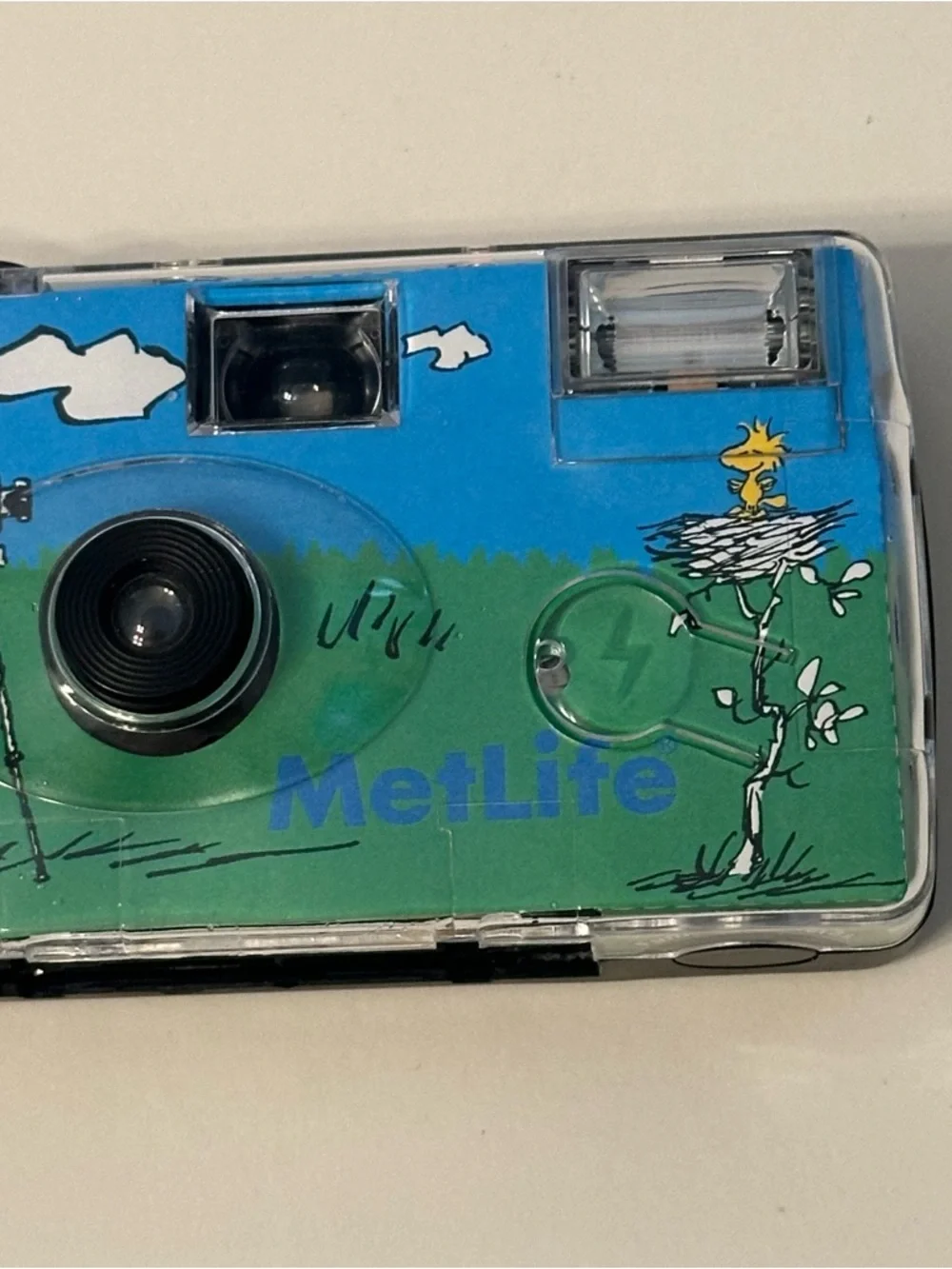 VTG Rare Peanuts Funpak Simple Use Point & Shoot 35mm Film Camera TESTED/WORKS